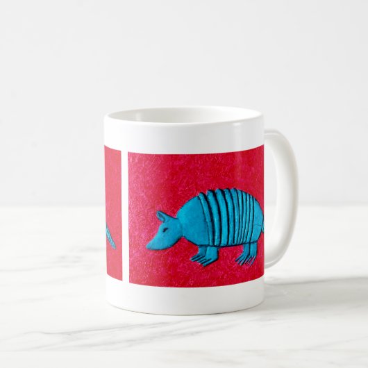 Blue Armadillo Koffiemok (Voorkant rechts)