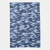 Blue Army Kitchen Hand Towel Theedoek (Verticaal)