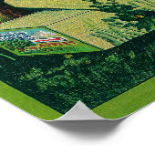 Blue Arrow Apple Crate LabelHood River, OF Poster (Hoek)