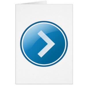 Blue Arrow-Button - rechts