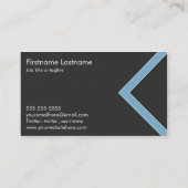 Blue Arrow Personal Networking Visitekaartjes (Achterkant)