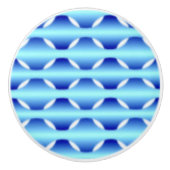 Blue Art Ceramic Pull Keramische Knop (Voorkant)