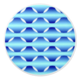 Blue Art Ceramic Pull Keramische Knop