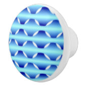 Blue Art Ceramic Pull Keramische Knop (Rechts)