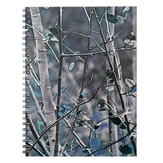 Blue Aspen Notitieboek (Voorkant)