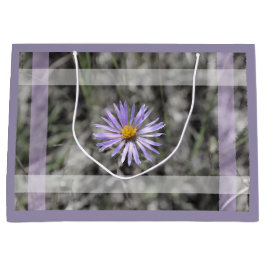 Blue Aster Flower Groot Cadeauzakje