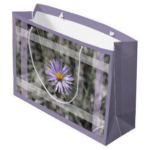Blue Aster Flower Groot Cadeauzakje