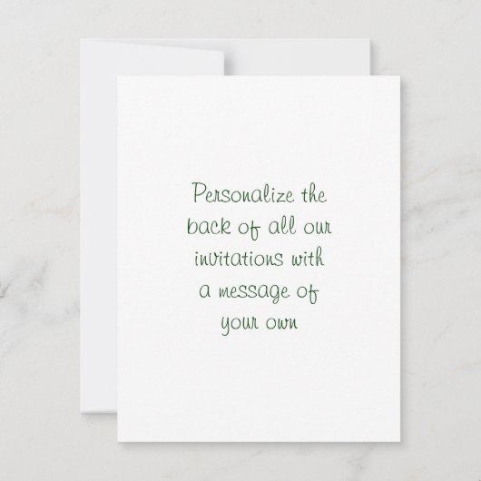 Blue Aster Seed Packet Kaart (Achterkant)