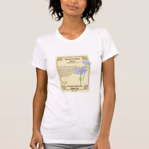 Blue Aster Seed Packet T-shirt