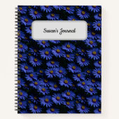 Blue Asters Fotografie Notitieboek (Voorkant)