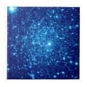 Blue Astral Glitter Tegeltje (Voorkant)