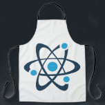 Blue Atom Science Design Schort<br><div class="desc">Blue Atom Science Design Schort met aanpasbare achtergrondkleur.</div>