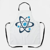Blue Atom Science Design Schort (Voorkant)