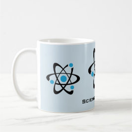 Blue atoms Science Design Mok