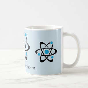 Blue atoms Science Design Mok