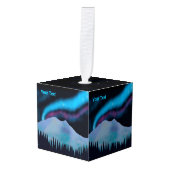 Blue Aurora Decoratie (Voorkant hoekig)