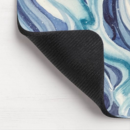 Blue Aurora Muismat (Hoek)