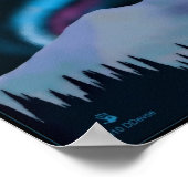 Blue Aurora Poster (Hoek)