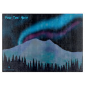 Blue Aurora Snijplank (Voorkant)