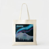 Blue Aurora Tote Bag (Voorkant)