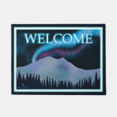 Blue Aurora - Welkom Deurmat (Voorkant)