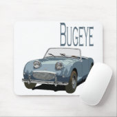 Blue Austin Healey Sprite Muismat (Met muis)
