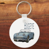 Blue Austin Healey Sprite Sleutelhanger (Voorkant)