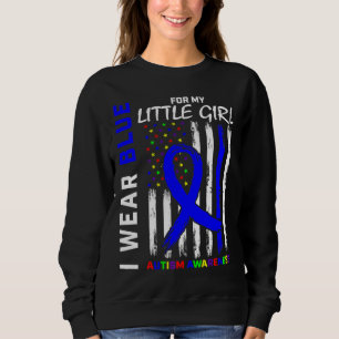 Blue Autism Awareness for Daughter Little Girl Mam Trui