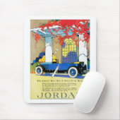  Blue Automobile Ad Muismat (Met muis)