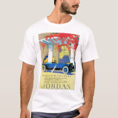  Blue Automobile Ad T-shirt (Voorkant)