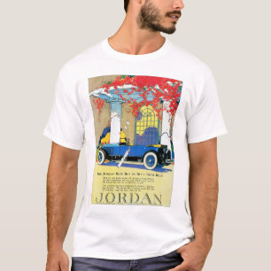 Blue Automobile Ad T-shirt
