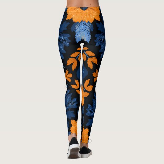 Blue Autum Leggings (Achterkant)