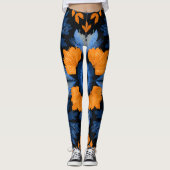Blue Autum Leggings (Voorkant)