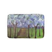 Blue Autumn Bossen Badmat (Voorkant)