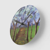 Blue Autumn Bossen Ronde Klok (Hoek)