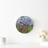 Blue Autumn Bossen Ronde Klok (Huis)