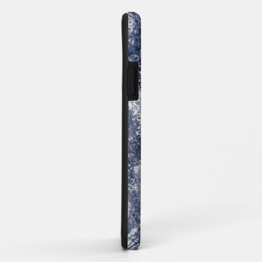 Blue Autumn iPhone Case (Achterkant/rechts)