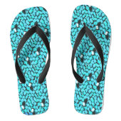 Blue Avalanche brede teenslippers (Voetbed)