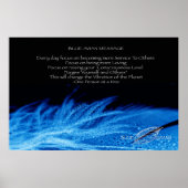 Blue Avian Poster (Voorkant)
