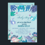 BLUE AXOLOTL Baby shower Uitnodigingsjongen Kaart<br><div class="desc">Duik in een oceaan van opwinding met onze charmante Axolotl-thema Baby shower Invitation Kaart, zeker om een plons te maken op uw aankomende feest! Met levendige kleuren en schattige axolotlillustraties zet deze uitnodiging de perfecte toon voor een grillig en onvergetelijk evenement. Vervaardigd met aandacht voor detail en gedrukt op kwalitatief...</div>
