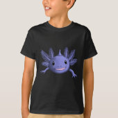 Blue Axolotl Shirt (Voorkant)