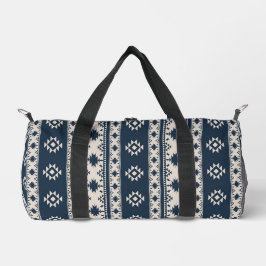 Blue Aztec Print Cut Sew Bag Plunjezak