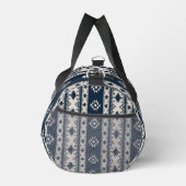 Blue Aztec Print Cut Sew Bag Plunjezak (Rechts)