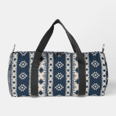 Blue Aztec Print Cut Sew Bag Plunjezak (Achterkant)