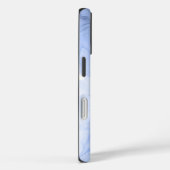 Blue Azure Waterverf Alcoholinkt  Case-Mate iPhone Case (Achterkant / Rechts)