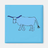 Blue Babe Magnet (Voorkant)