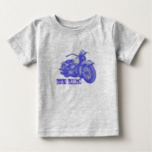 Blue Baby Biker
