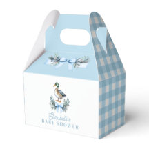 Blue Baby Boy Mallard Duck Baby shower