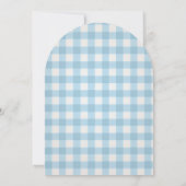 Blue Baby Boy Mallard Duck Eerste Verjaardag Kaart (Achterkant)