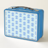 Blue Baby Boy Oyster shell en Pearl (Achterkant)
